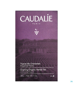 Caudalie corps tisane bio drainante    sachet 30g