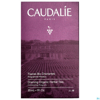Caudalie corps tisane bio drainante    sachet 30g