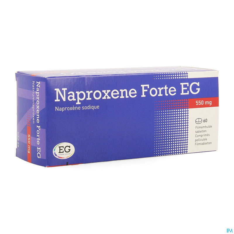 Naproxene forte eg comp 60x550mg