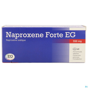 Naproxene forte eg comp 60x550mg