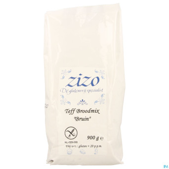 Zizo teff melange pain brun s/gl.900g 4093 revogan