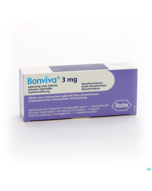 Bonviva 3 mg/3ml sol inj ser preremplie+aiguille
