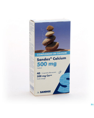 Sandoz calcium bruistabl-comp eff 40 orange