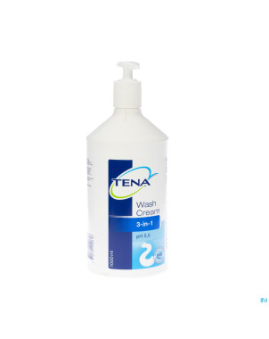Tena wash cream fl pompe    1l 2061