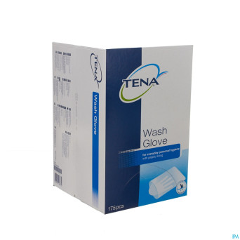 Tena washglove with plastic lining    175 740500