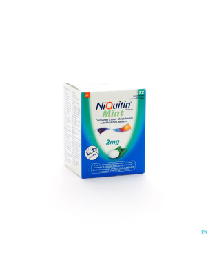 Niquitin mint 2,0mg comp a sucer 72