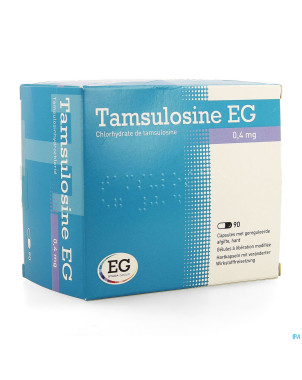 Tamsulosine eg caps  90 x 0,4 mg