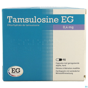 Tamsulosine eg caps  90 x 0,4 mg