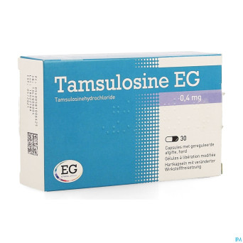 Tamsulosine eg caps  30 x 0,4 mg