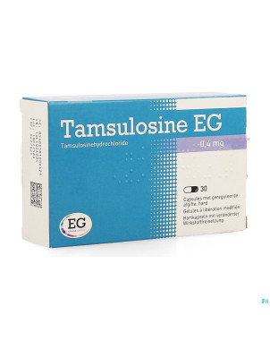 Tamsulosine eg caps  30 x 0,4 mg