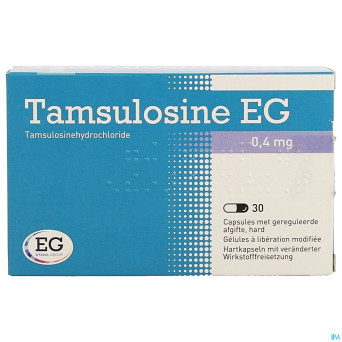 Tamsulosine eg caps  30 x 0,4 mg