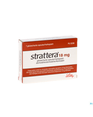 Strattera caps  7 x 18 mg