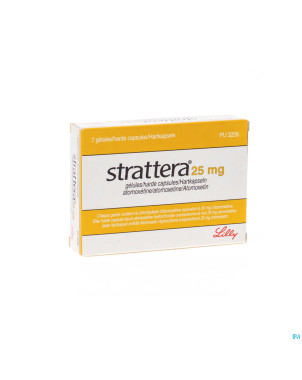 Strattera caps  7 x 25 mg