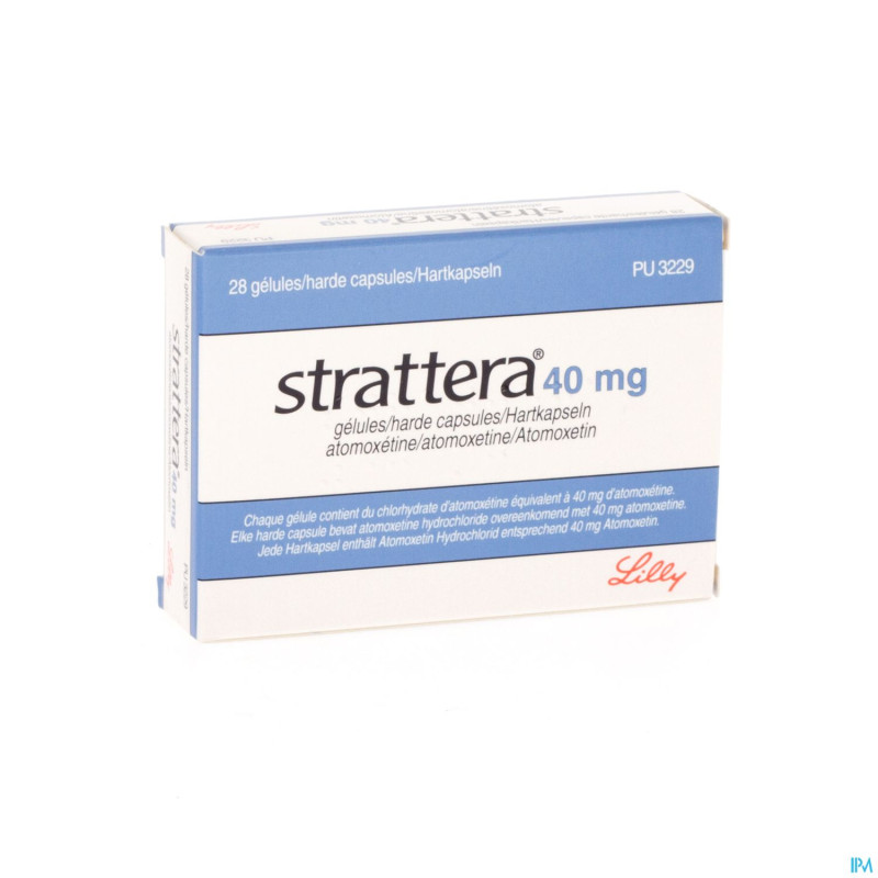 Strattera caps 28 x 40 mg
