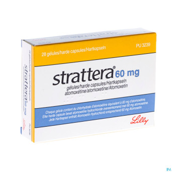 Strattera caps 28 x 60 mg