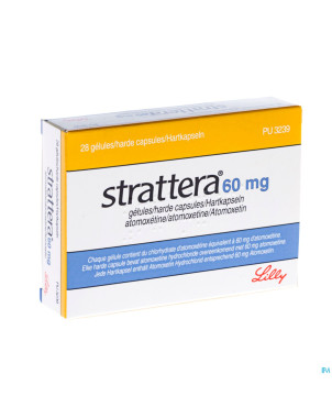Strattera caps 28 x 60 mg
