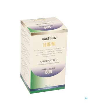 Carbosin 600mg vial iv 60ml 10mg/ml