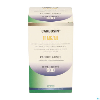 Carbosin 600mg vial iv 60ml 10mg/ml