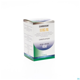 Carbosin 450mg vial iv 45ml 10mg/ml