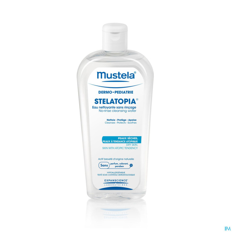 Mustela dp stelatopia eau nett. s/rinc. nf   400ml