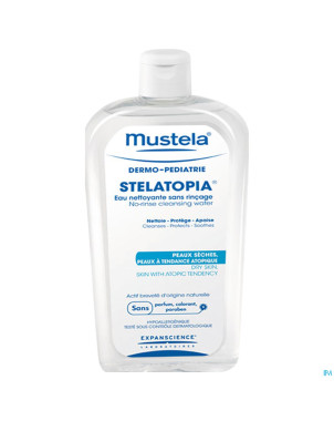 Mustela dp stelatopia eau nett. s/rinc. nf   400ml