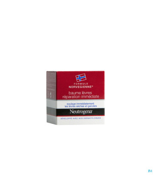 Neutrogena baume levre reparation immed.  pot 15ml