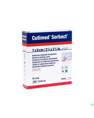 Cutisorb sorbact cp abs.    7x 9cm  5 7216501