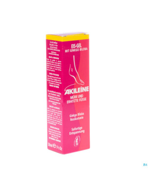 Akileine rouge gel fraicheur vive tbe  50ml 101040