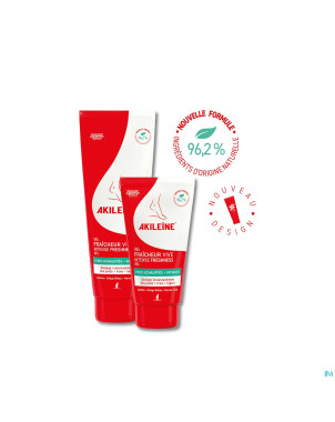 Akileine rouge gel fraicheur vive tbe 125ml 101070