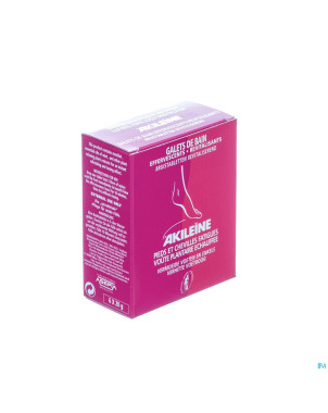 Akileine rouge galets de bain efferv. 6x20g 101230