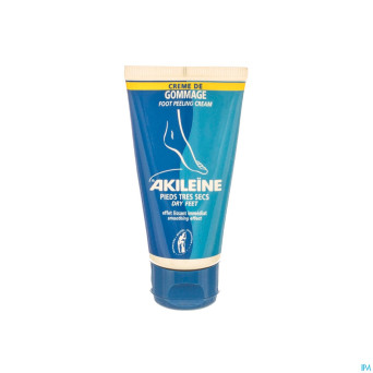 Akileine bleue creme gommage pieds tbe 75ml 102050