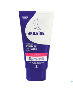 Akileine bleue creme gommage pieds tbe 75ml 102050