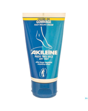 Akileine bleue creme gommage pieds tbe 75ml 102050