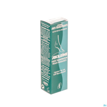 Akileine verte creme pieds a/transp.tb 50ml 103020