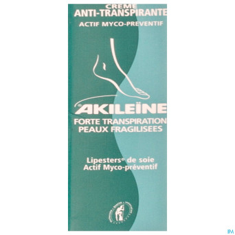 Akileine verte creme pieds a/transp.tb 50ml 103020
