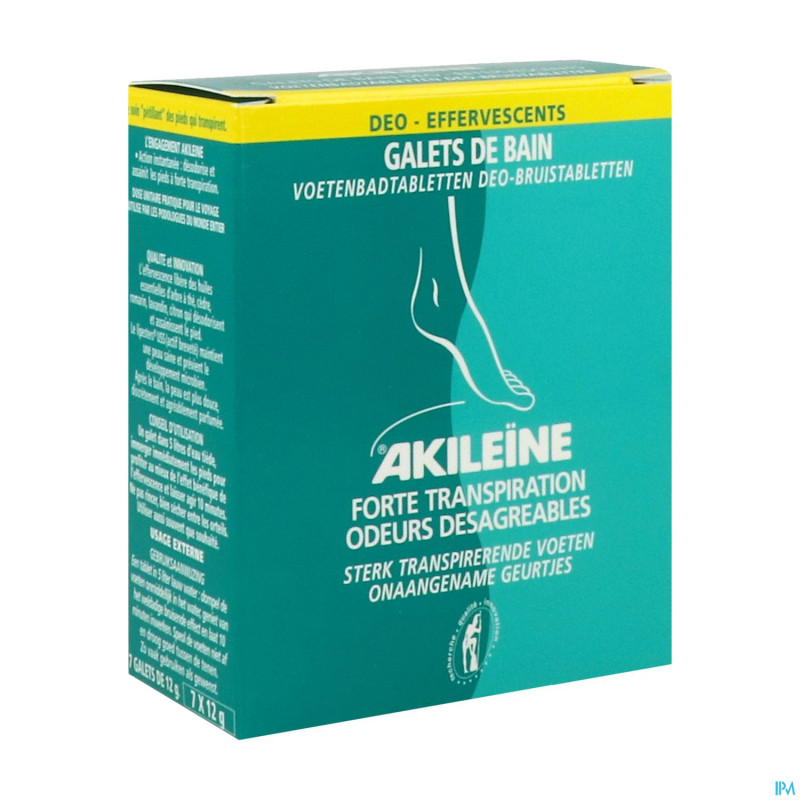 Akileine verte galets deo effervescents 7   103170