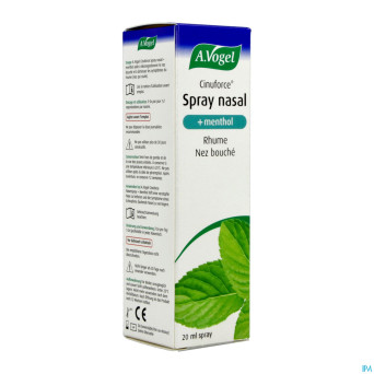 A.vogel cinuforce spray nasal menthol    20ml
