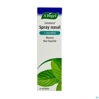 A.vogel cinuforce spray nasal menthol    20ml