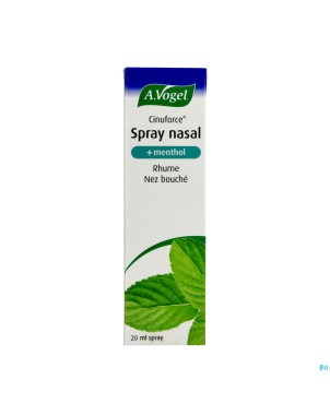 A.vogel cinuforce spray nasal menthol    20ml