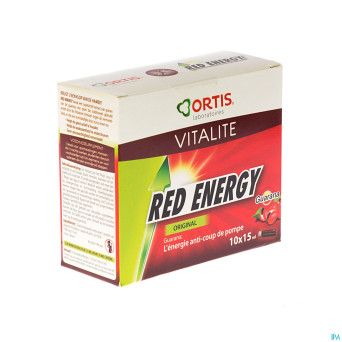 Ortis red energy-g n1    10x15ml