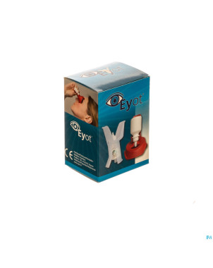 Eyot acces. pour gouttes oculaires 1 rouge+1 bleu