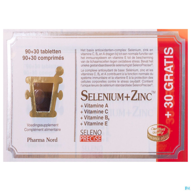 Selenium+zinc    comp 120 (90+30)