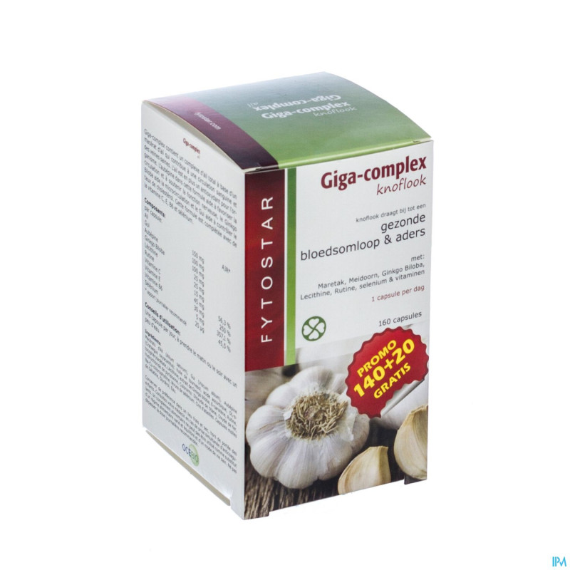 Fytostar giga complex circulation    caps 160