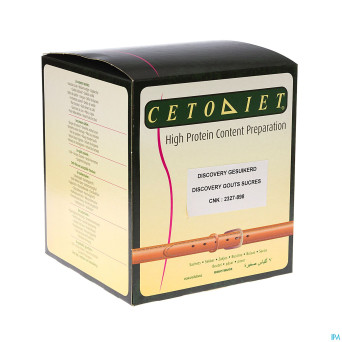 Cetodiet boite discovery gout sucre    sachet 13