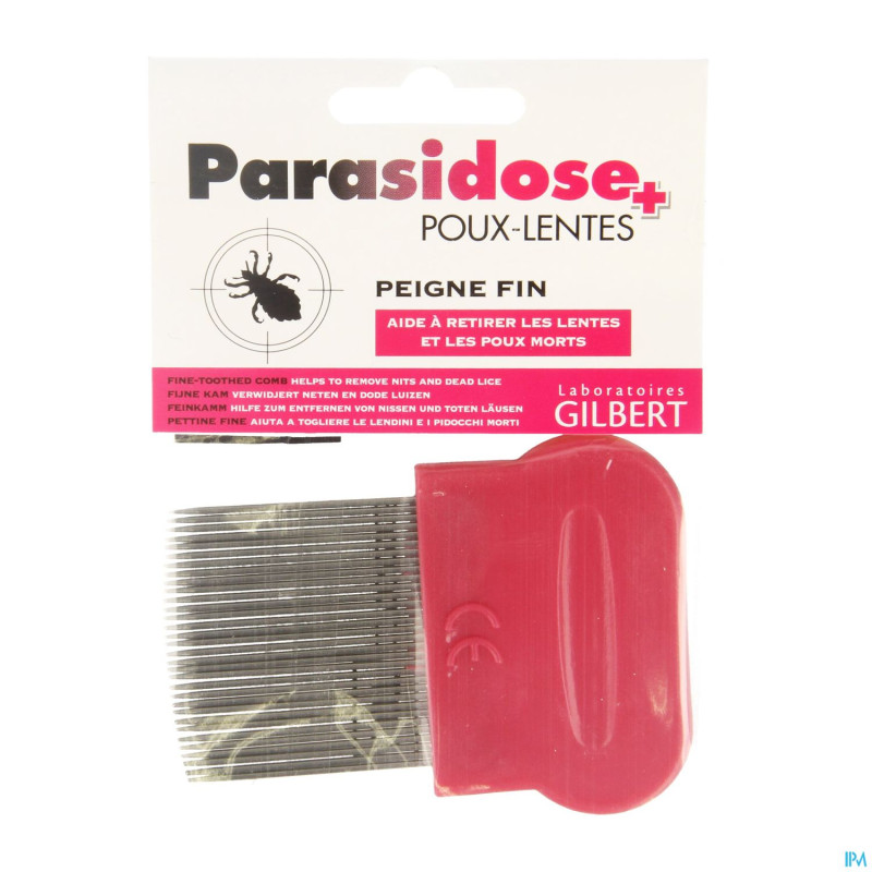 Parasidose peigne fin poux-lentes