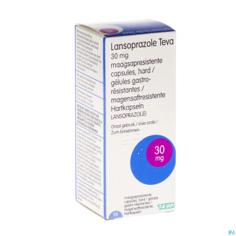 Lansoprazole teva 30 mg caps 98 x 30 mg