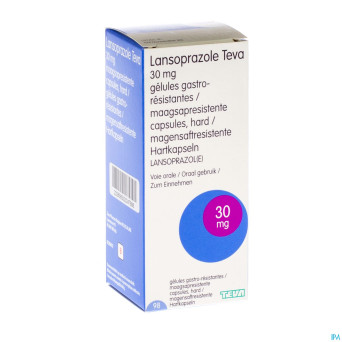 Lansoprazole teva 30 mg caps 98 x 30 mg