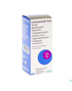Lansoprazole teva 30 mg caps 98 x 30 mg
