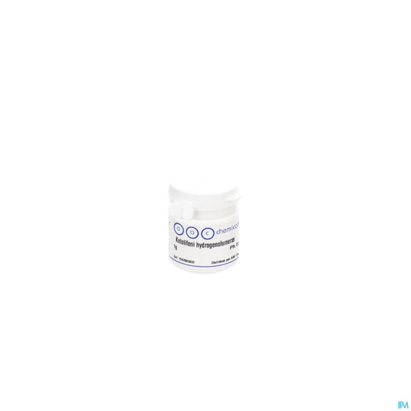 Ketotifene hydrogenofumarate    1g abc