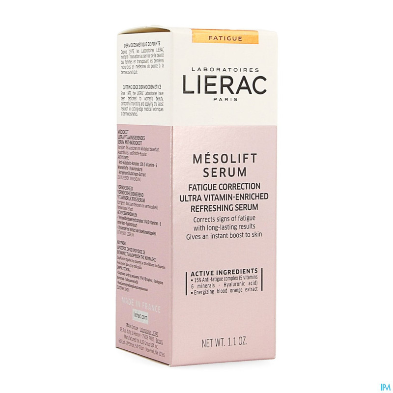 Lierac mesolift concentre serum fl 30ml